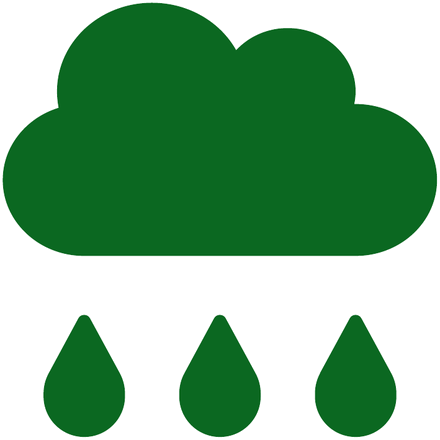 Ícone de nuvem de chuva