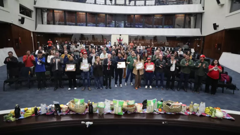 Assembleia Legislativa homenageia cooperativas da Agricultura Familiar e da Economia Solidária do Paraná